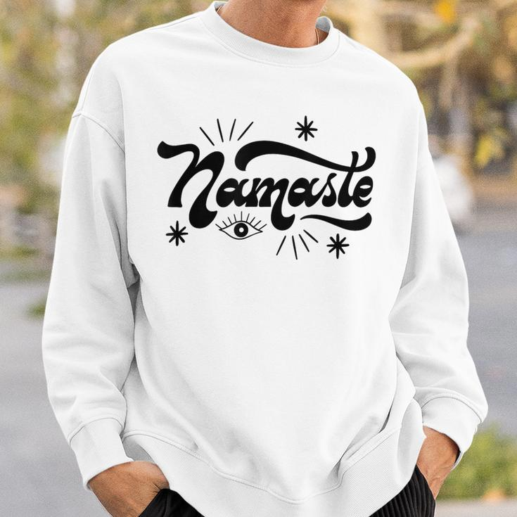 Namaste Yoga Meditation Sweatshirt Geschenke für Ihn