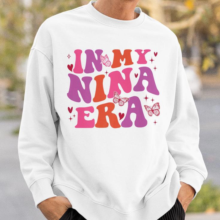 In My Nina Era Nina Retro Sweatshirt Gifts for Him