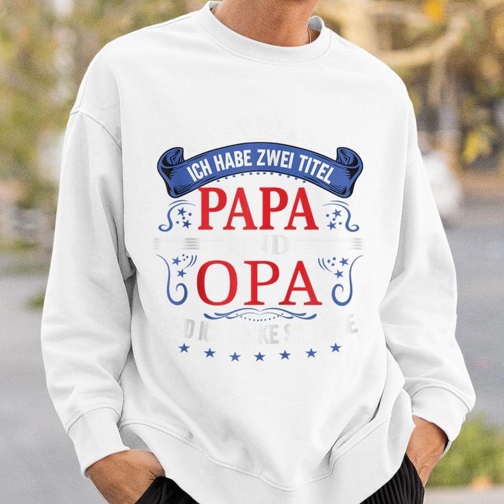 Opa Atertag Papa Spruch Grossvater Geburtstag Kapuzenjacke Sweatshirt Geschenke für Ihn