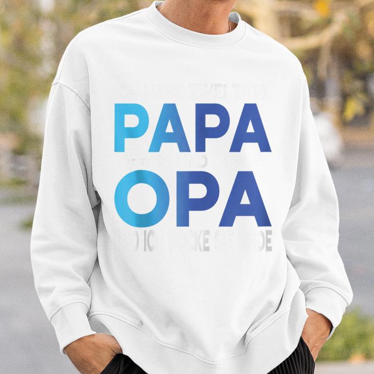 Opa Atertag Papa Spruch Grossvater Geschenk Kapuzenjacke Sweatshirt Geschenke für Ihn