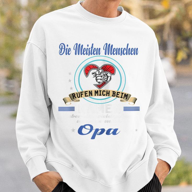 Opa Atertag Papa Stolzer Grossvater Geschenk Kapuzenjacke Sweatshirt Geschenke für Ihn