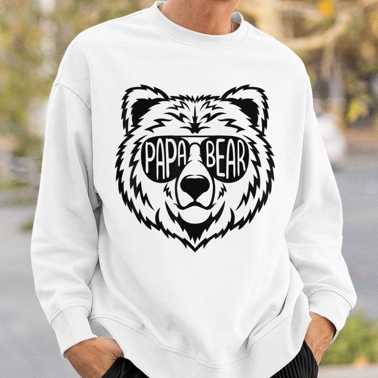 Papa Bär Papa Bäratertagsgeschenk Für Papa Spruch Lustig Sweatshirt Geschenke für Ihn