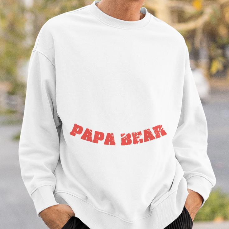 Papa Bär König Dad Stolzer Daddy Familie Legende Mann Sweatshirt Geschenke für Ihn