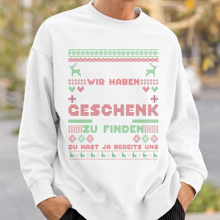 Papa Beste Geschenk Hast Du Weihnachten Kinder Papa Sweatshirt Geschenke für Ihn