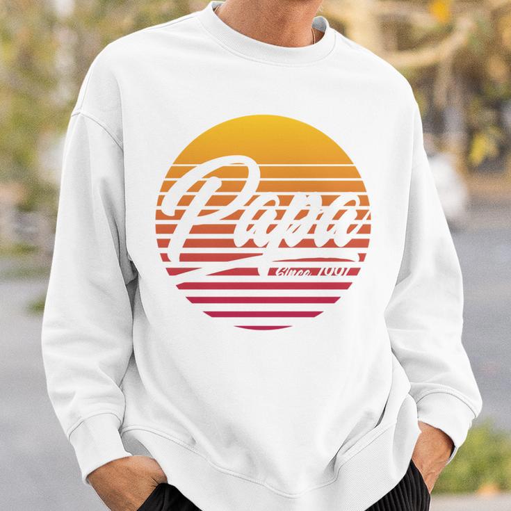 Papa Seit 1991 30 Geburtstag 30 Jahre Als Papa Sweatshirt Geschenke für Ihn