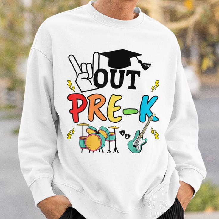 Peace Out Pre-K School Last Day School Class 2024 Graduation Sweatshirt Gifts for Him