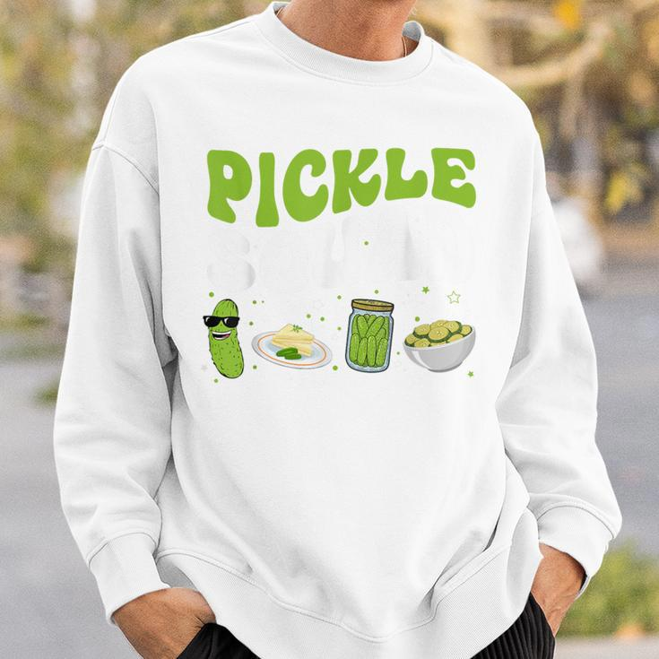 Pickle Squad Cute Pickle Cucumber Pickle Lover Sweatshirt Gifts for Him