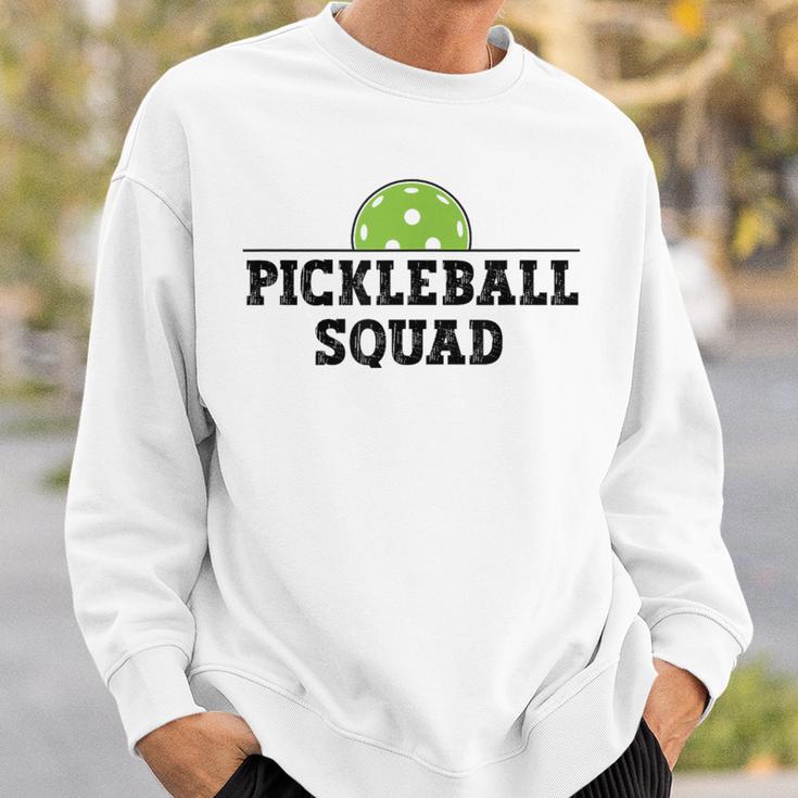 Pickleball Squad Pickle Ball Lovers Team Pickleball Sweatshirt Gifts for Him