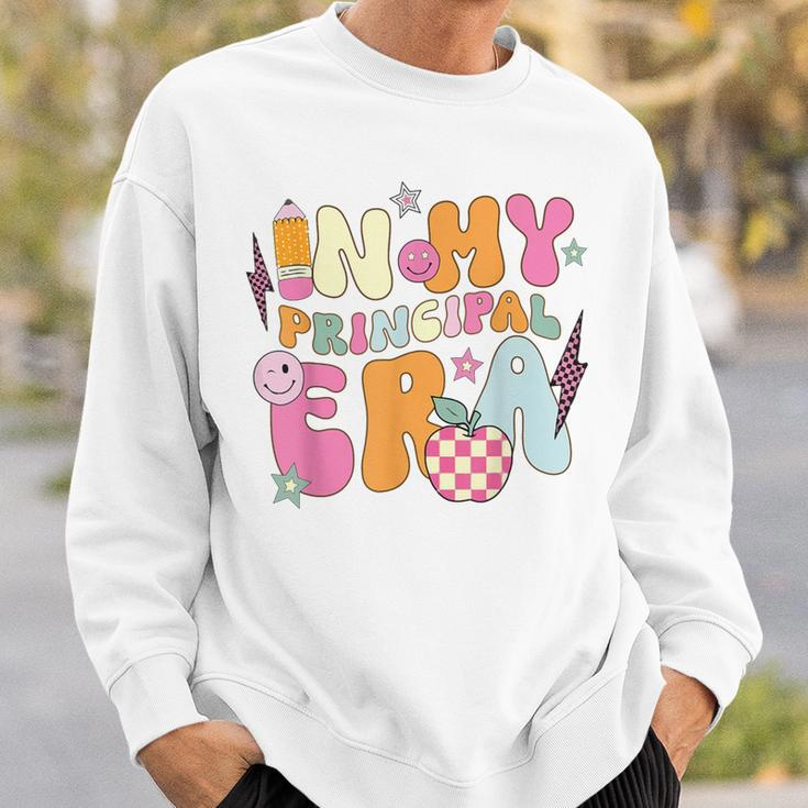 In My Principal Era Back To School First Day Sweatshirt Gifts for Him