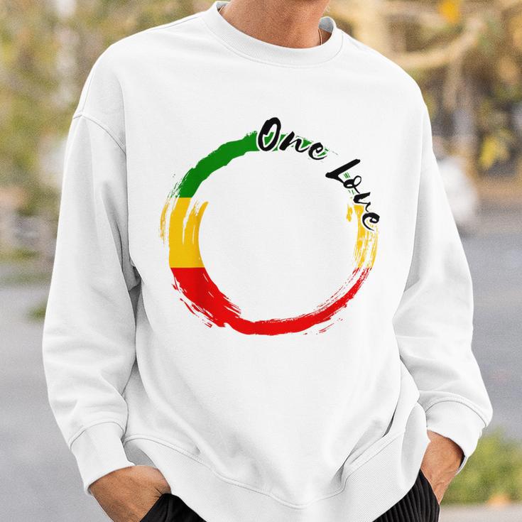 Rastafari Roots Jamaican One Love Reggae Rasta Reggae Sweatshirt Gifts for Him