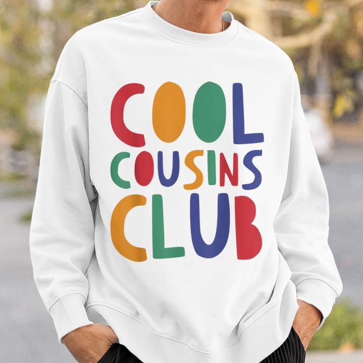 Retro Cool Cousin Club Cousin Squad Crew Matching Family Sweatshirt Gifts for Him