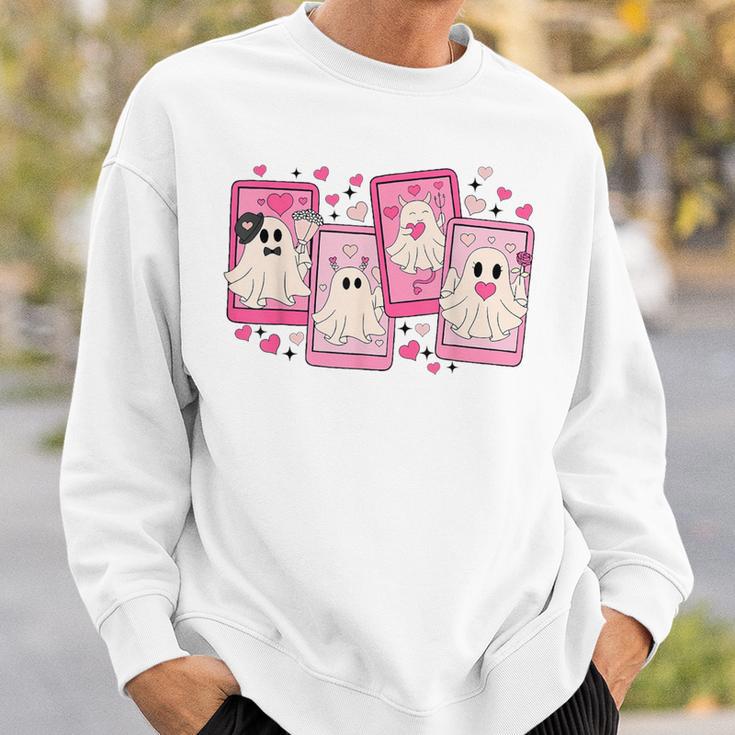 Retro Will You Be My Boo Cute Ghost Valentines Day Be My Boo Sweatshirt Gifts for Him