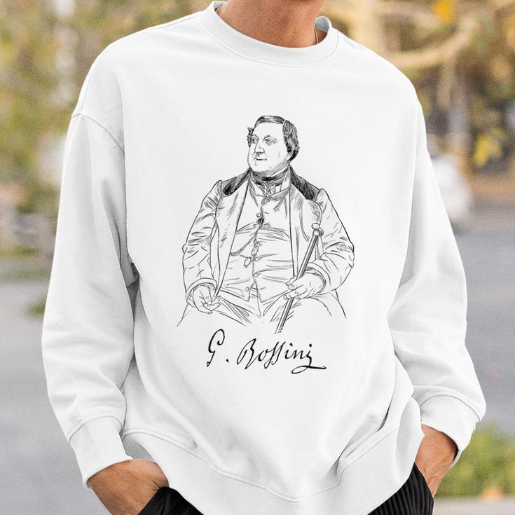 Rossini Italian Composer Opera Classical Music Sweatshirt Gifts for Him