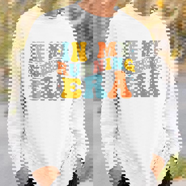 In My Running Era Runner Sweatshirt Gifts for Him