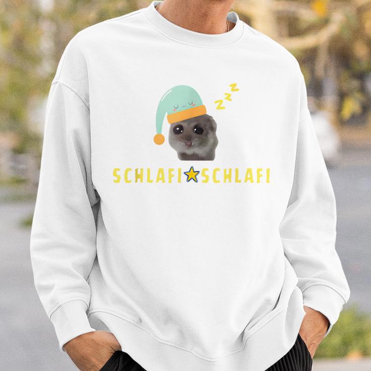 Sad Hamster Schlafen Schlafi Schlafi Sweatshirt Geschenke für Ihn