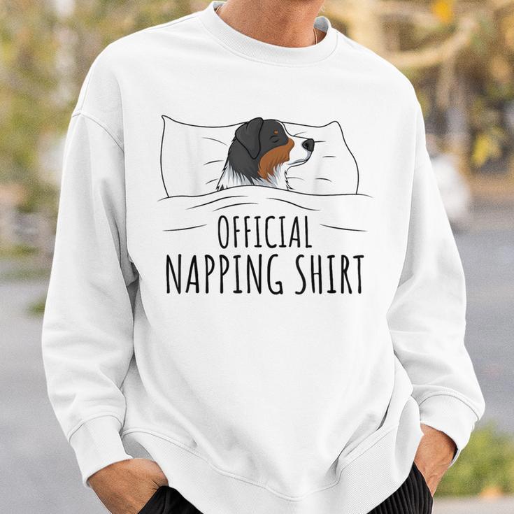 Sleeping Australian Shepherd Pyjamas Official Napping Sweatshirt Gifts for Him