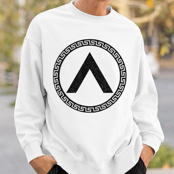 Sparta-Symbol Spartan Shield Lambda Laconia Sweatshirt Geschenke für Ihn