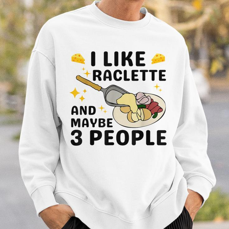 Swiss Cheese Raclette Sweatshirt Gifts for Him