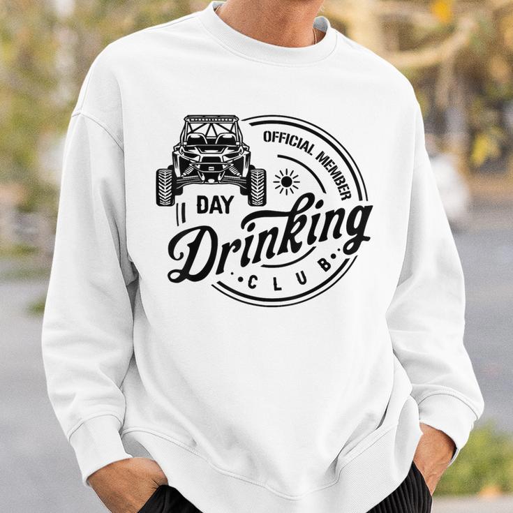 Sxs Utv Official Member Day Drinking Club Sweatshirt Gifts for Him