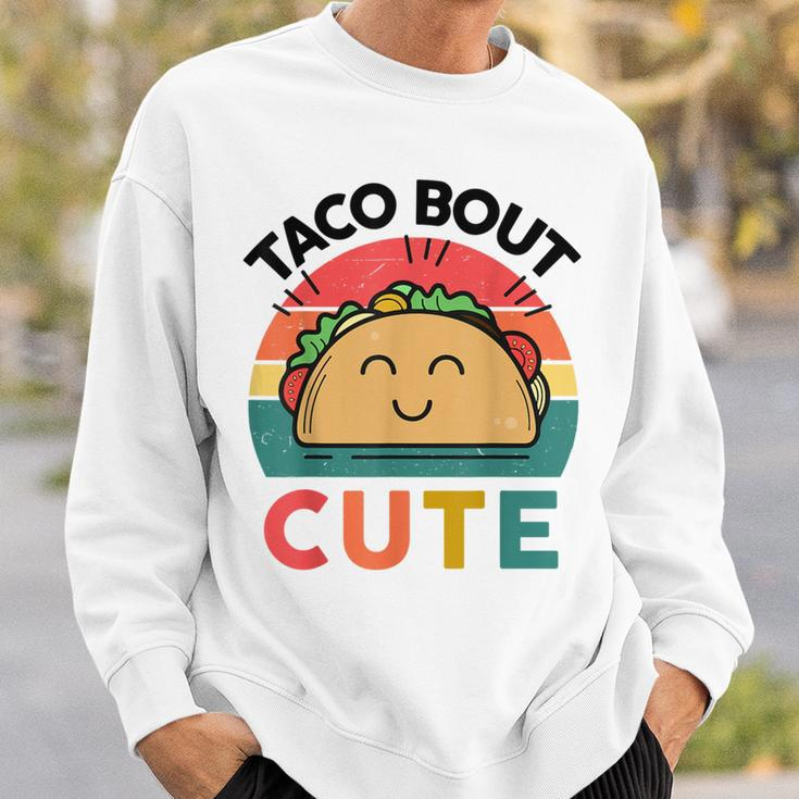 Tacos Tuesday Baby Toddler Taco Bout Cute Mexican Food Sweatshirt Gifts for Him