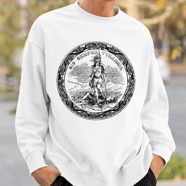 Trendy Seal Of Virginia Sweatshirt Gifts for Him