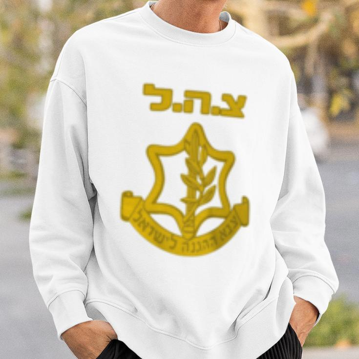 Tzahal Israel Defense Forces Idf Israeli Military Army Sweatshirt Gifts for Him