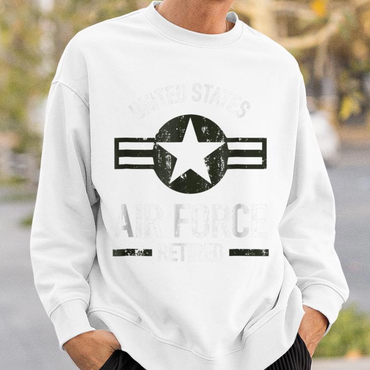 United States Retired Air Force Military Retirement Sweatshirt Gifts for Him