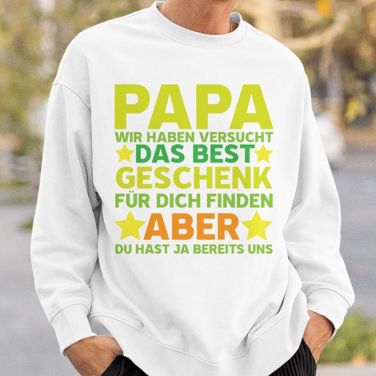 Vater Papaatertag Herrentag Tochhter Sweatshirt Geschenke für Ihn