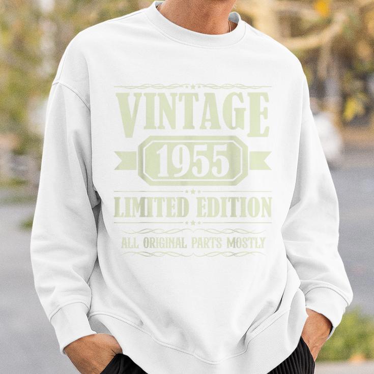 Vintage 1955 Limited Edition Bday 1955 Birthday Sweatshirt Gifts for Him