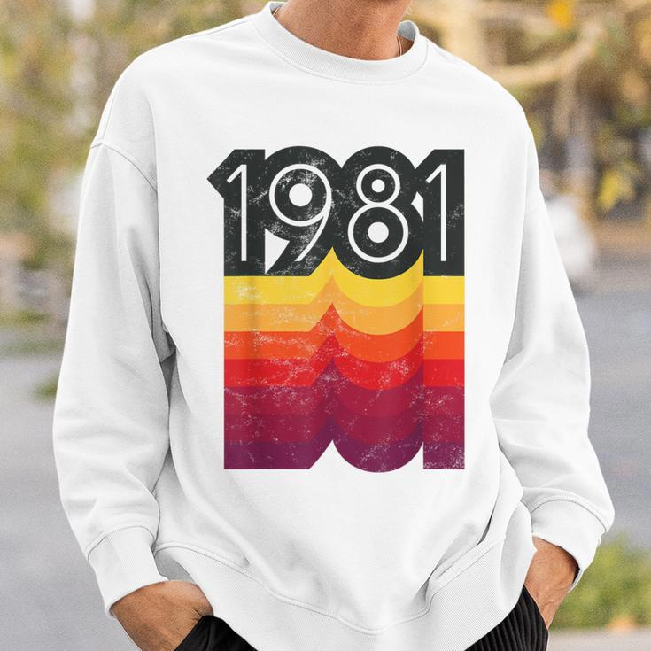 Vintage 80S Style 1981 Sweatshirt Geschenke für Ihn