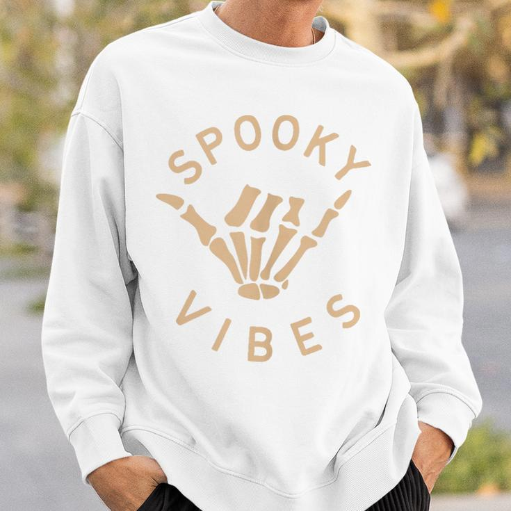 Vintage Spooky Vibes Trick-Or-Treat Scary Horror Sweatshirt Gifts for Him