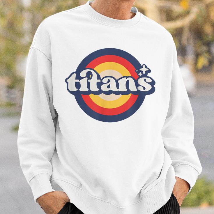 Vintage Titans High School Spirit Go Titans Pride Sweatshirt Gifts for Him