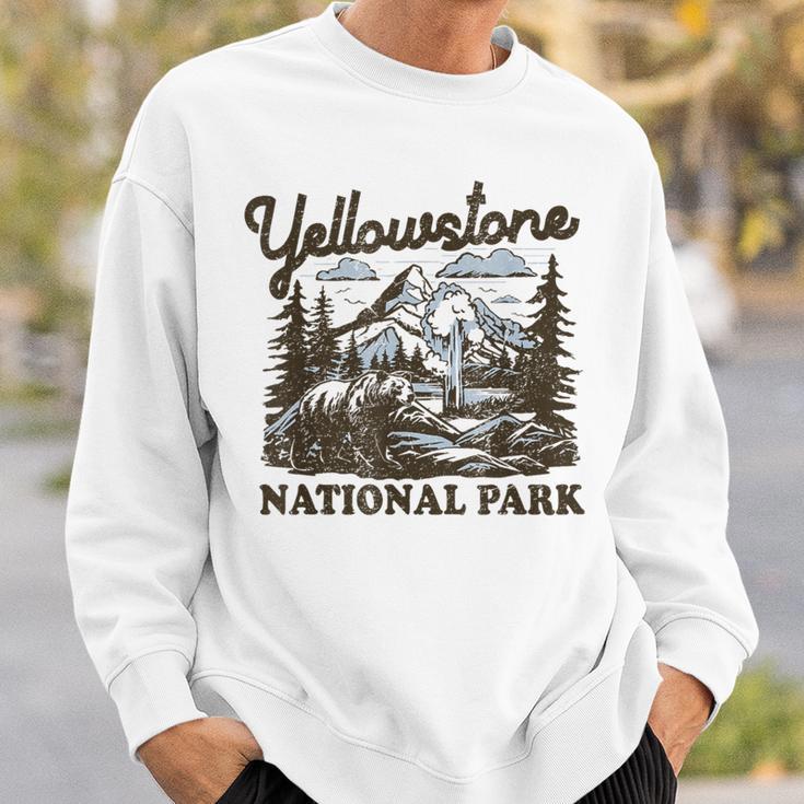 Yellowstone National Park Wyoming Sweatshirt Gifts for Him