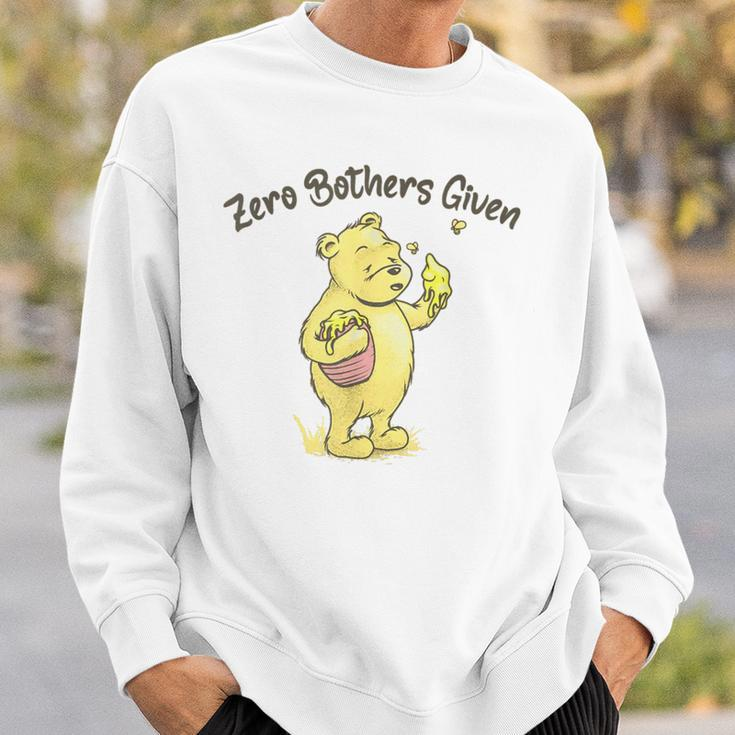 Zero Bothers Given Bear Sweatshirt Gifts for Him