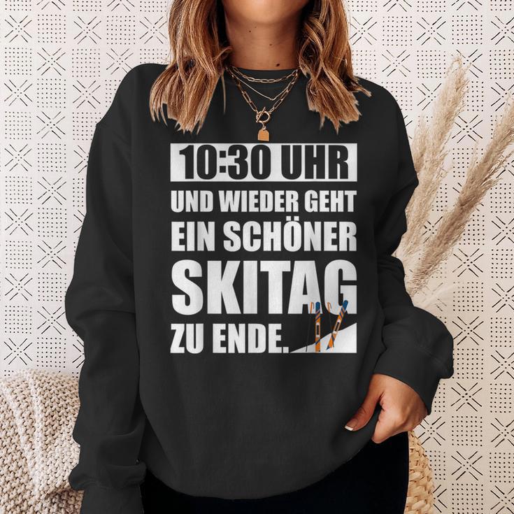 1030 Ahr Skiabenteuer Sweatshirt, Abschluss eines Schönen Skitags Geschenke für Sie