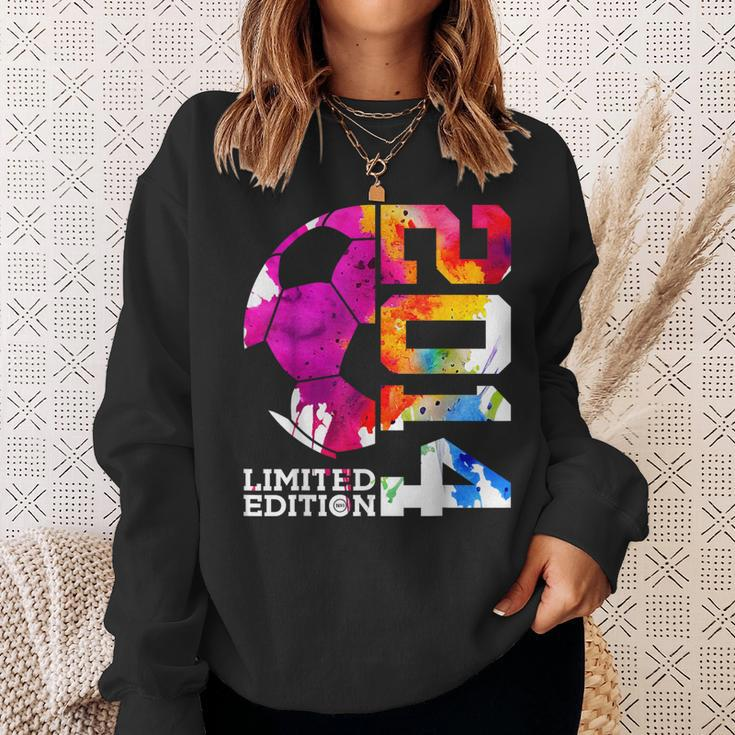 10Th Birthday Soccer Limited Edition 2014 Sweatshirt Gifts for Her