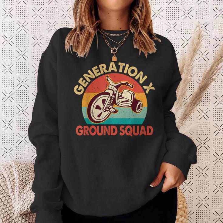 1965-1980 Generation Gen X Generation X Ground Squad Sweatshirt Gifts for Her