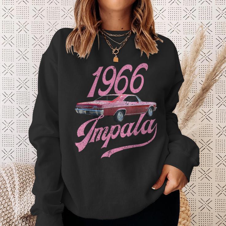 1966 66 Impala Lowrider Ss Chevys Sweatshirt Gifts for Her