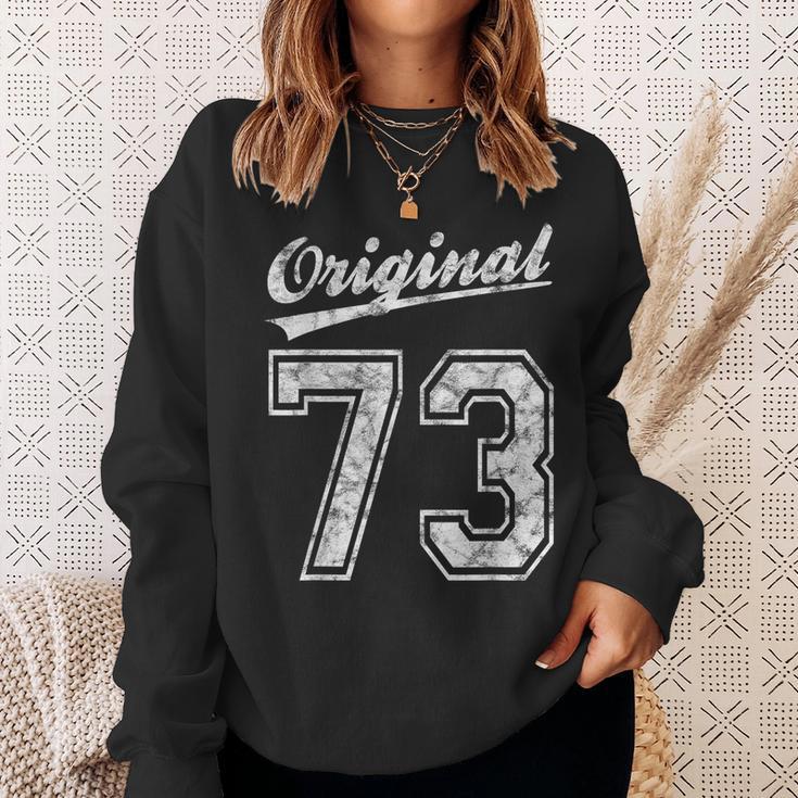 1973 Geburtstag 50 Jahre Original 73 Jahrgang 1973 Geschenk Sweatshirt Geschenke für Sie