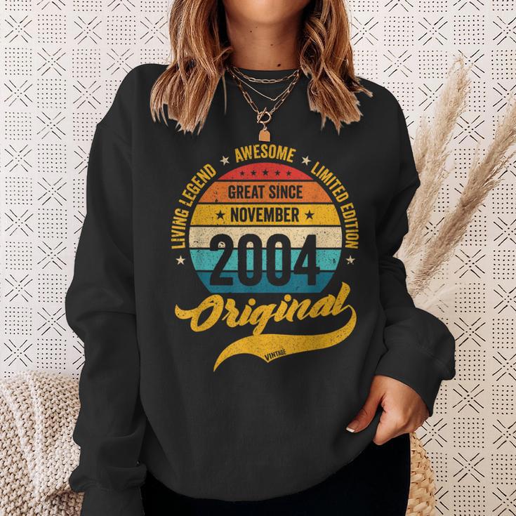 20 Geburtstag Retro November 2006Intage Bday Classic Sweatshirt Geschenke für Sie