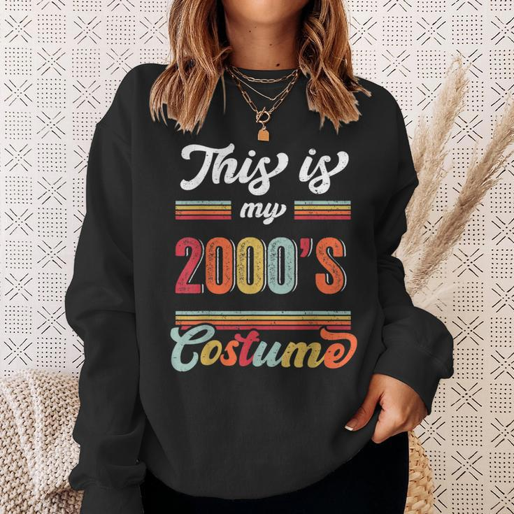 This Is My 2000S Costume Retro Vintage Party Sweatshirt Gifts for Her