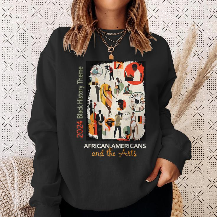2024 Black History Theme African Americans And The Arts Sweatshirt Gifts for Her