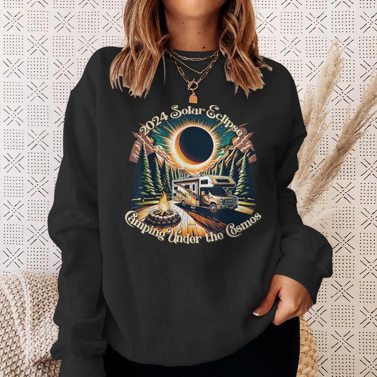 2024 Total Solar Eclipse Rv Camping Motorhome Travel April 8 Sweatshirt Gifts for Her