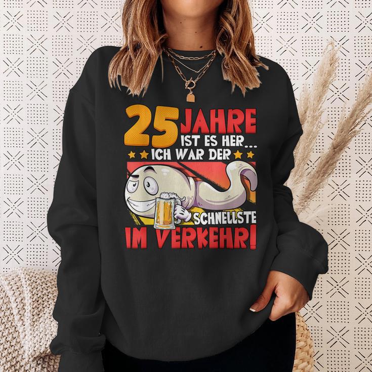 25 Jahre Ist Es Her 25 Birthday S Sweatshirt Geschenke für Sie