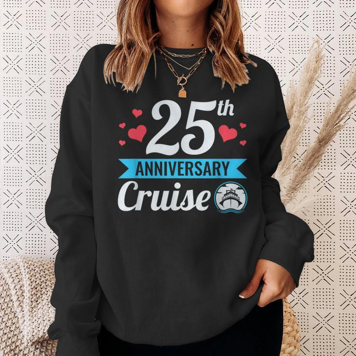 25Th Anniversary Cruise His And Hers Matching Couple Sweatshirt Gifts for Her