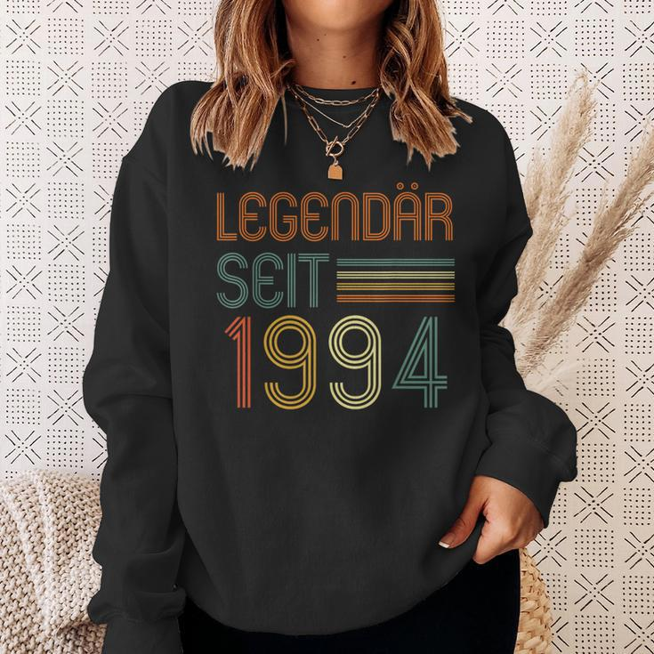 27 Geburtstag Legendär Seit 1994 Geschenk Vintage Retro Sweatshirt Geschenke für Sie