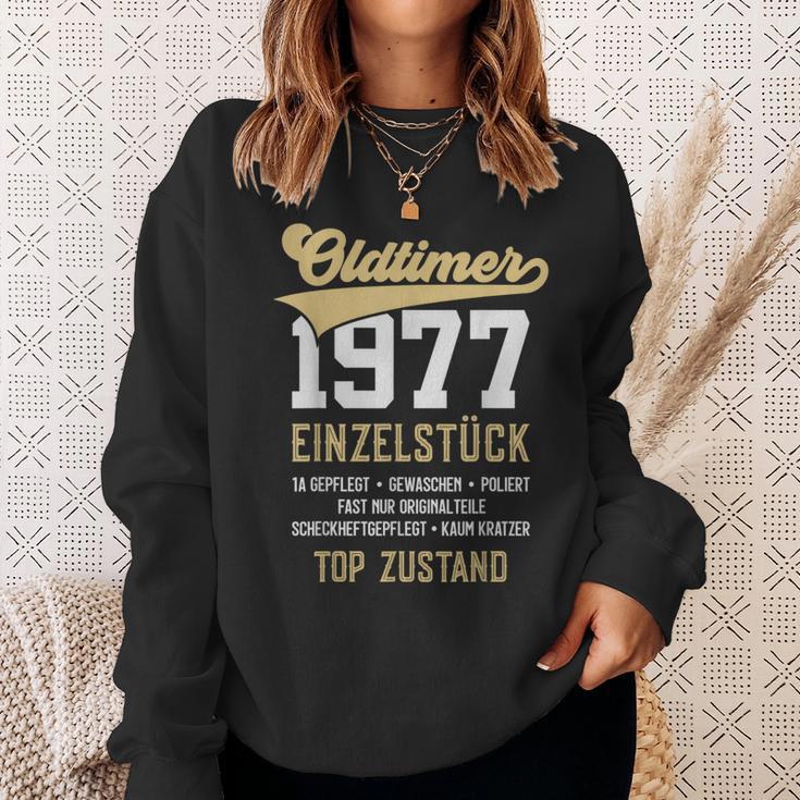 46 Jahre Oldtimer 1977Intage 46Th Birthday Sweatshirt Geschenke für Sie