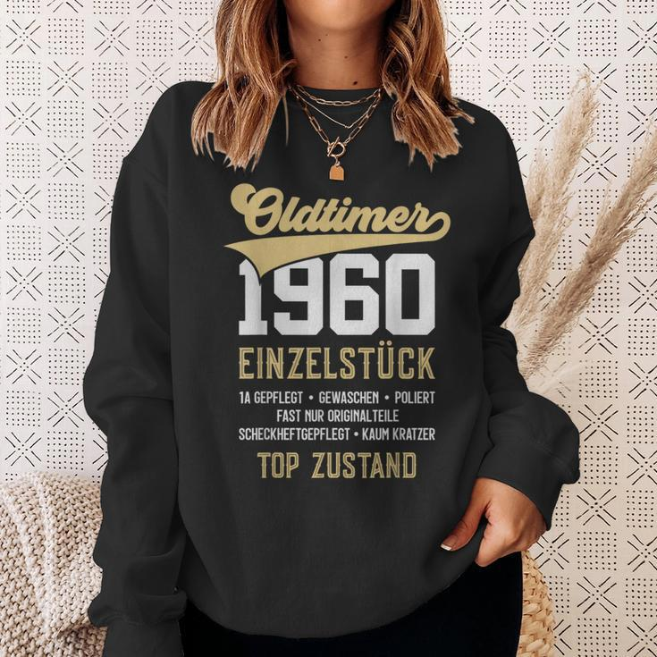 63 Jahre Oldtimer 1960 Vintage 63Rd Birthday Black Sweatshirt Geschenke für Sie