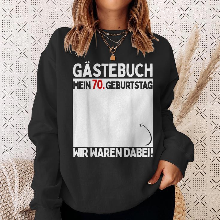 70 Geburtstag Mann Frau 70 Jahre 1954 Deko Lustig Geschenk Sweatshirt Geschenke für Sie