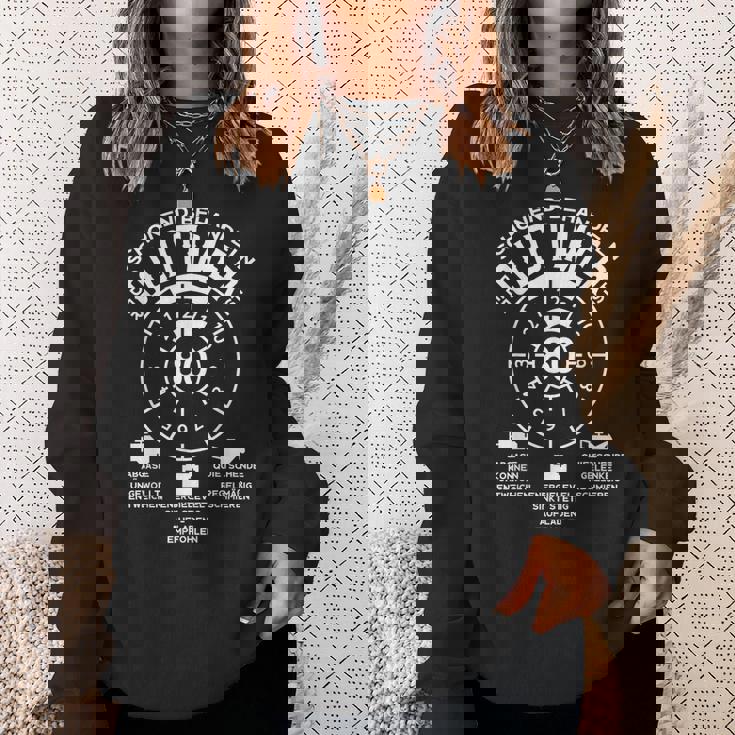 80 Jahre Schonend Treatment Oldtimer 80Th Geburtstag Sweatshirt Geschenke für Sie